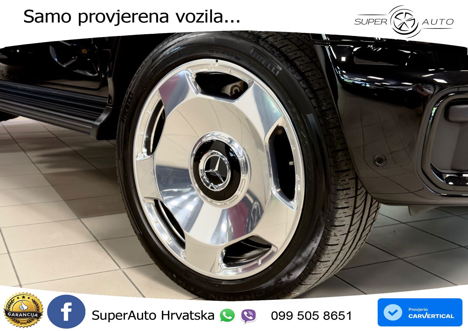 Mercedes AMG G 63 Long V8 (585 KS) 4MATIC 9G-TRONIC AMG SPEEDSHIFT TCT LED+GR SJED+ACC