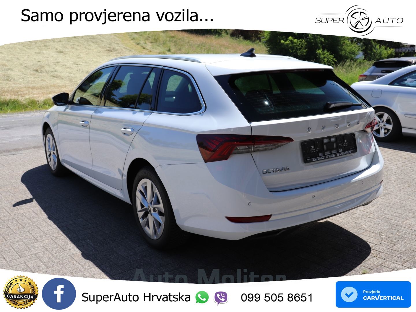 Škoda Octavia Combi 2.0 TDI (150 KS) DSG LED+GR SJED+ACC