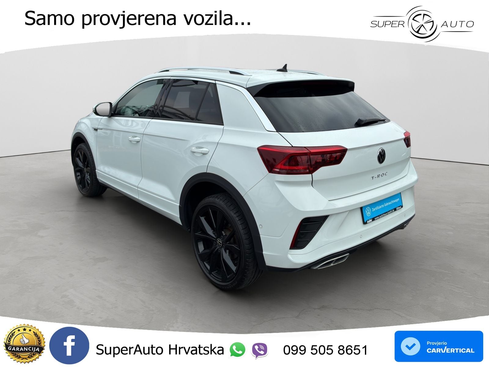 Volkswagen T-Roc 1.5 TSI (150 KS) DSG R-Line LED+GR SJED+ACC