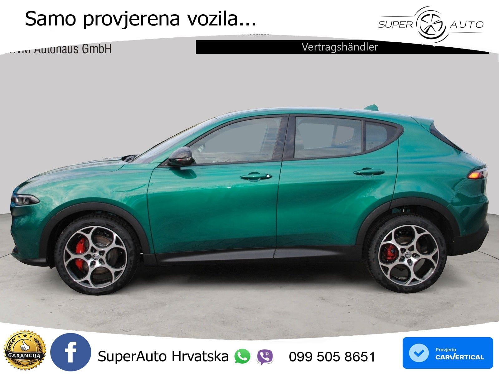 Alfa Romeo Tonale 1.6 VGT-D (130 KS) TCT LED+GR SJED+ACC
