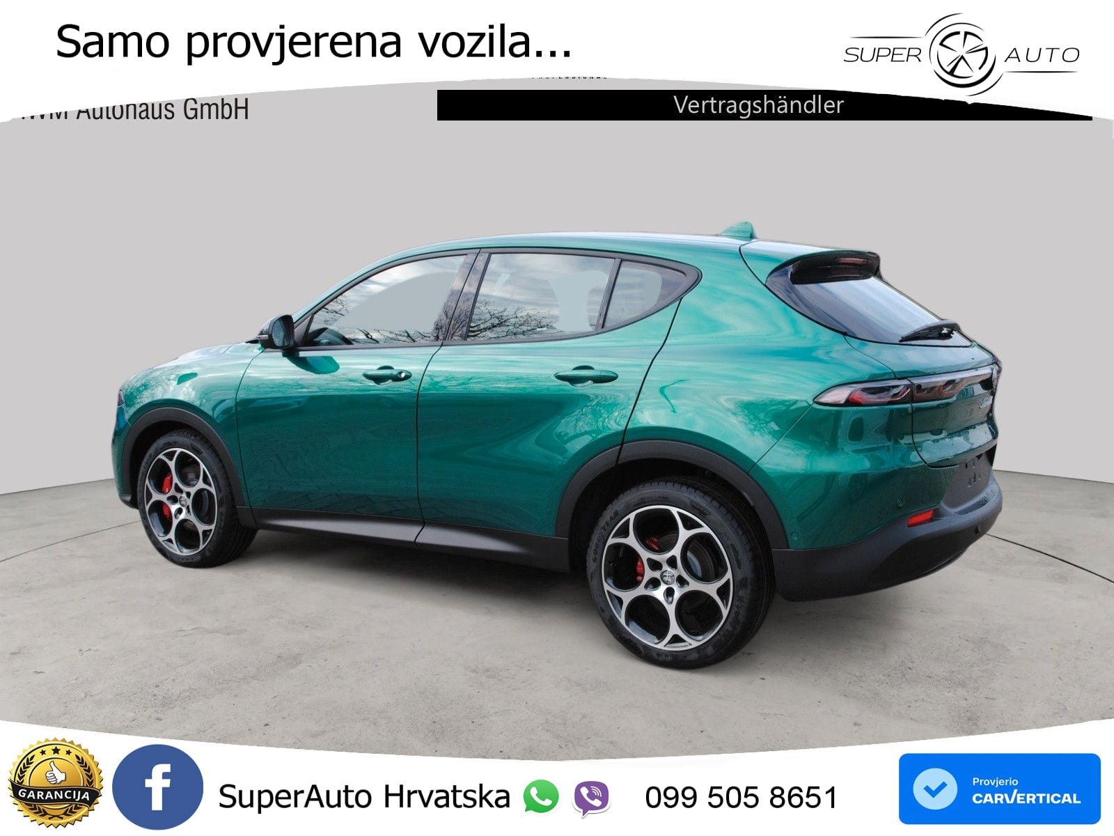 Alfa Romeo Tonale 1.6 VGT-D (130 KS) TCT LED+GR SJED+ACC