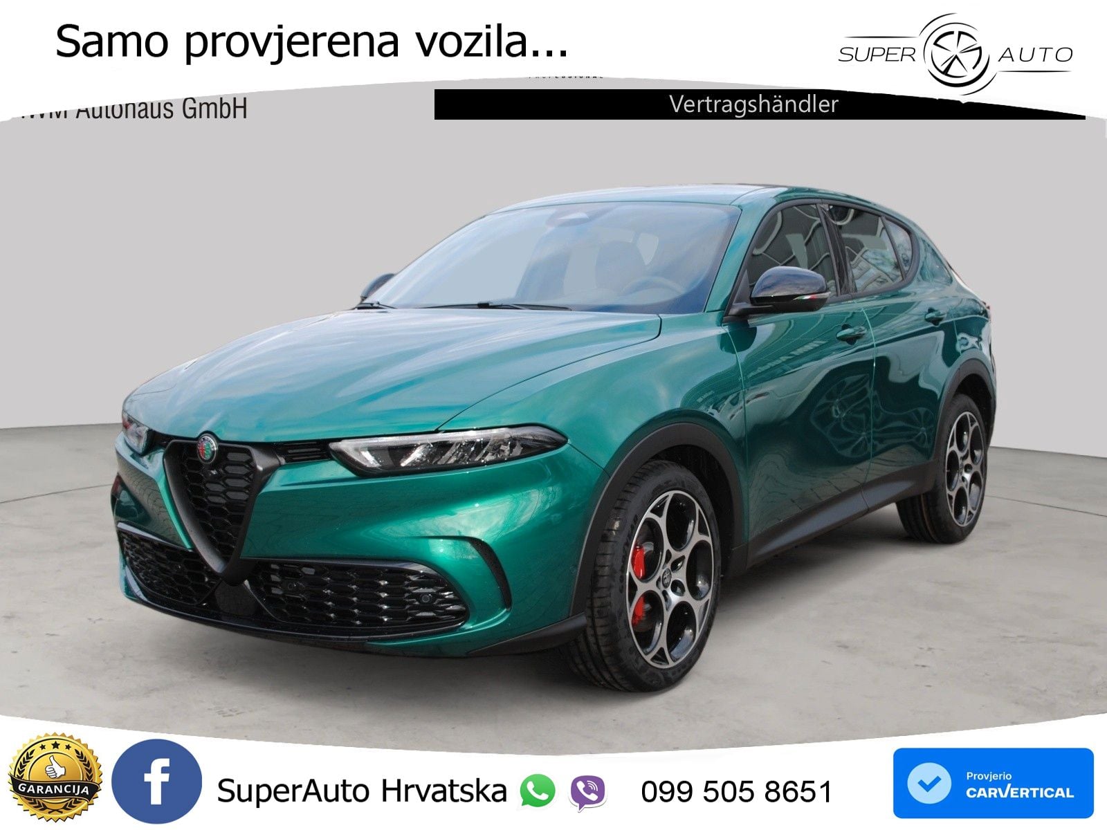 Alfa Romeo Tonale 1.6 VGT-D (130 KS) TCT LED+GR SJED+ACC