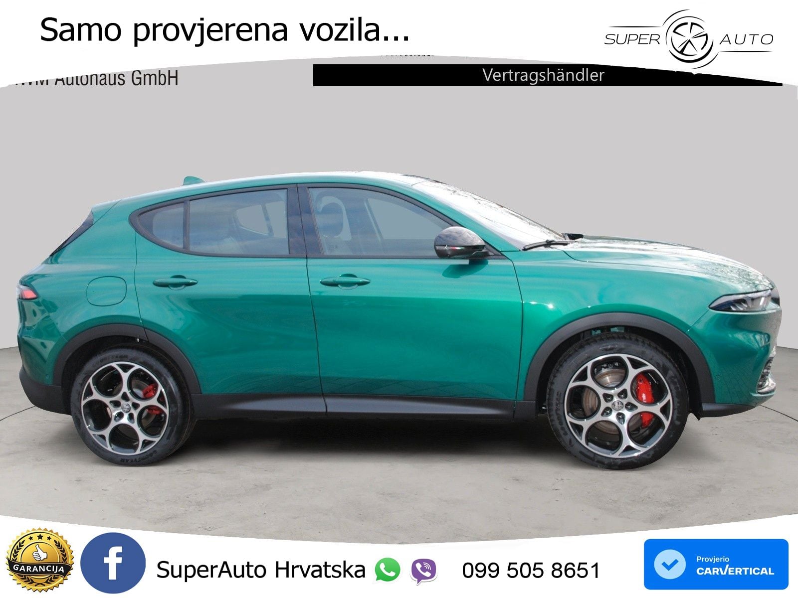 Alfa Romeo Tonale 1.6 VGT-D (130 KS) TCT LED+GR SJED+ACC