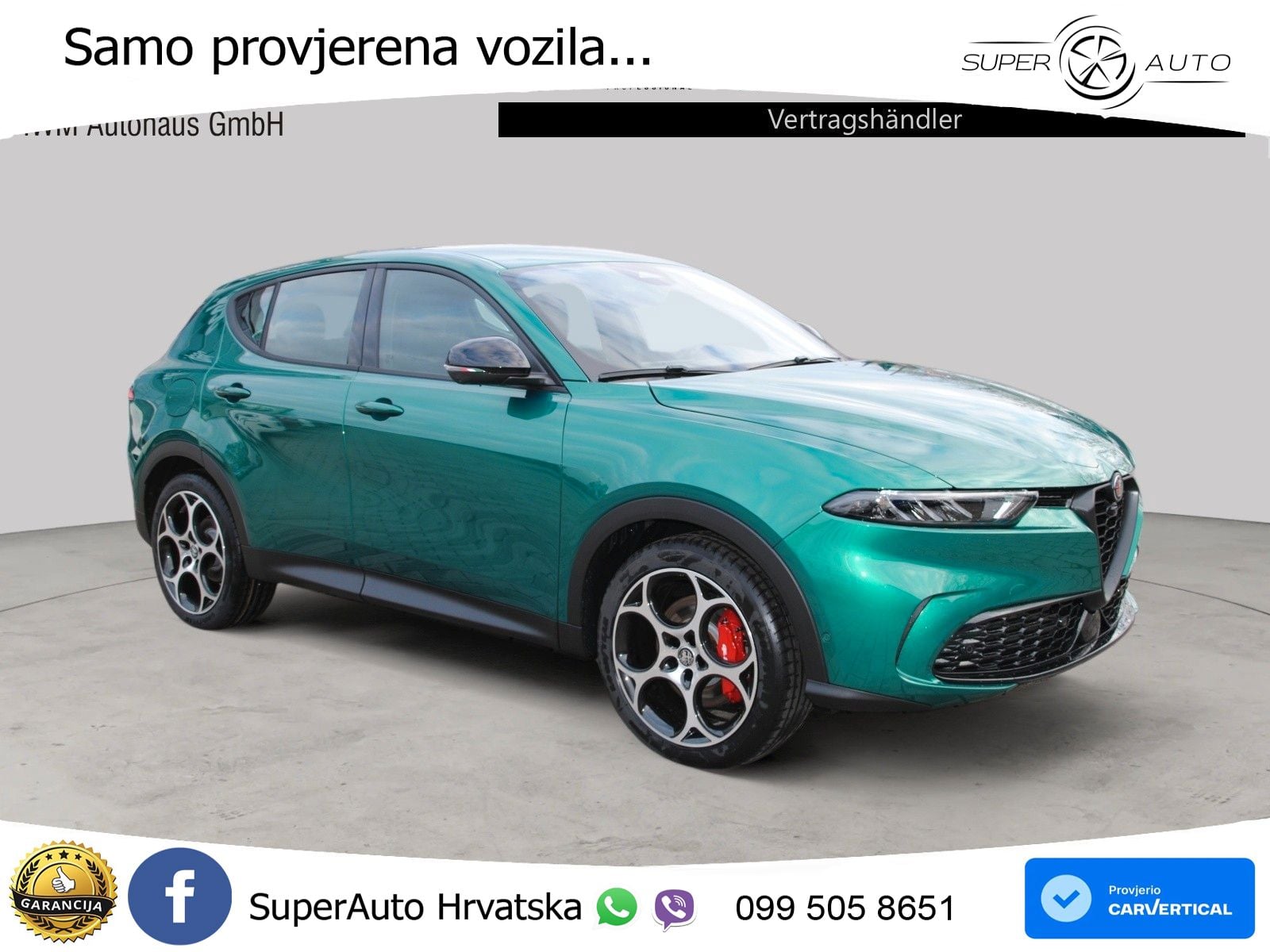 Alfa Romeo Tonale 1.6 VGT-D (130 KS) TCT LED+GR SJED+ACC