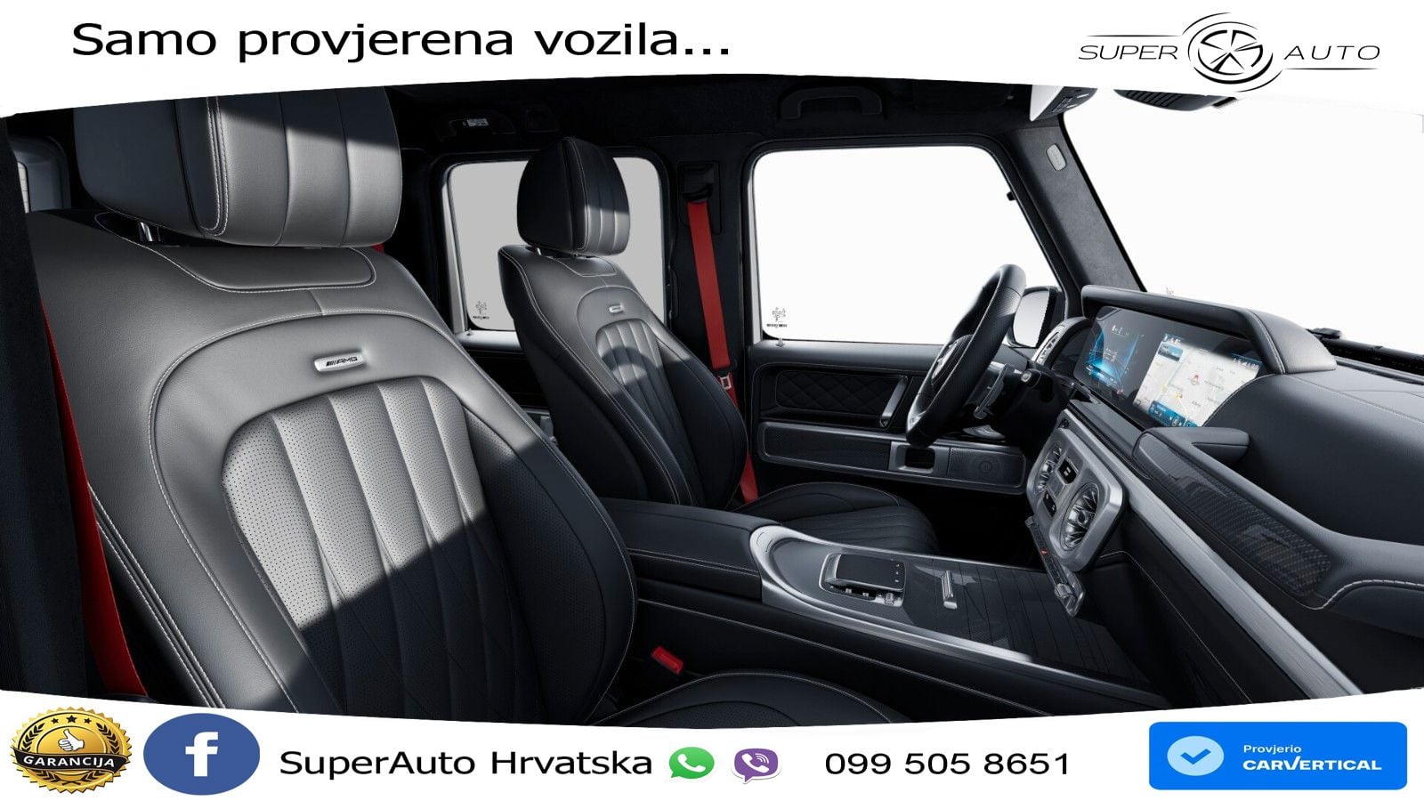 Mercedes AMG G 63 Long V8 (585 KS) 4MATIC 9G-TRONIC AMG SPEEDSHIFT TCT LED+GR SJED+ACC