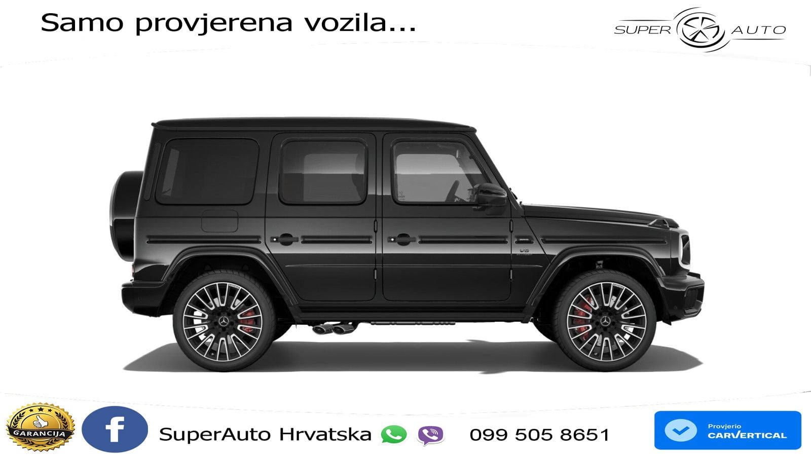 Mercedes AMG G 63 Long V8 (585 KS) 4MATIC 9G-TRONIC AMG SPEEDSHIFT TCT LED+GR SJED+ACC