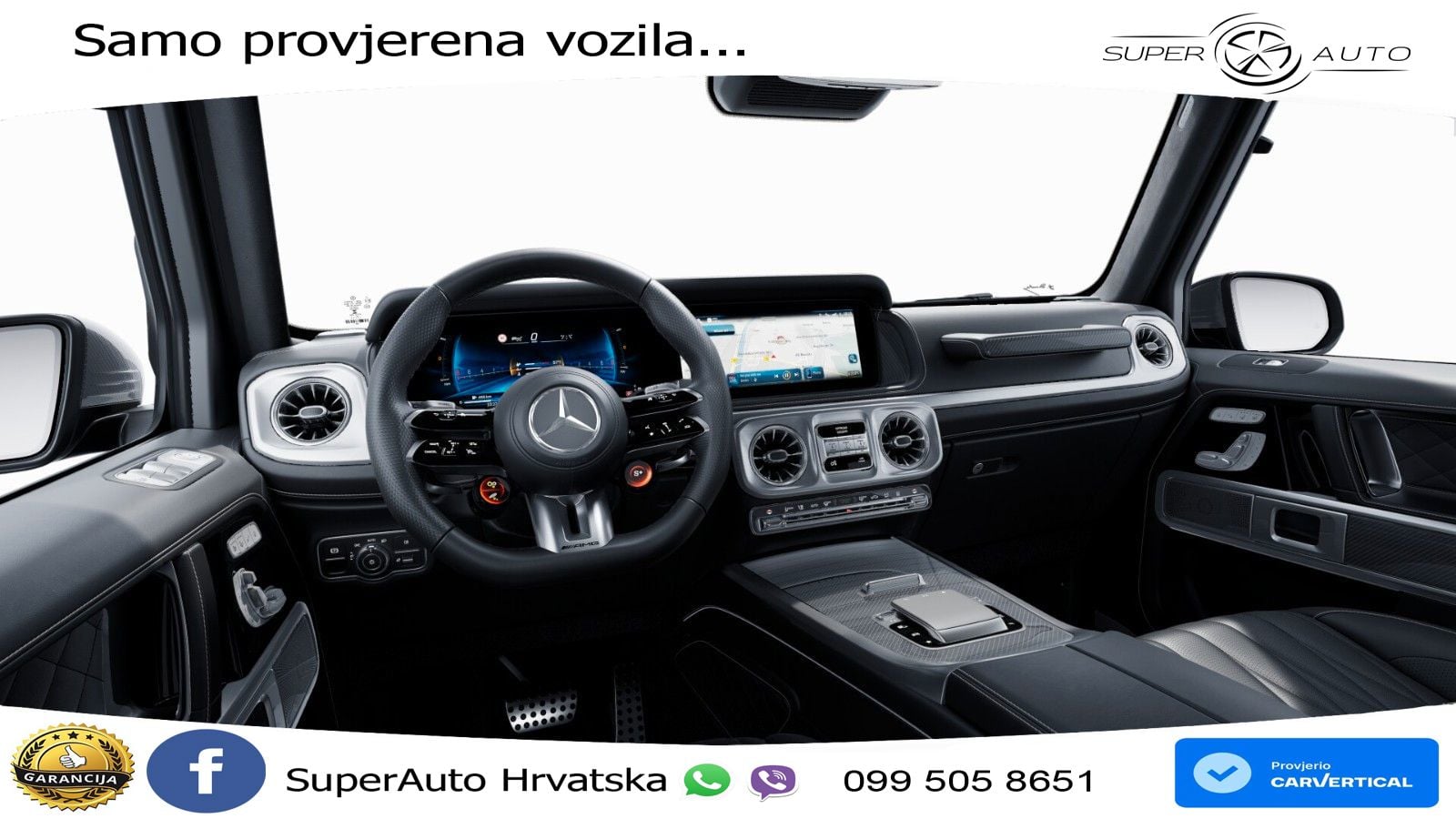 Mercedes AMG G 63 Long V8 (585 KS) 4MATIC 9G-TRONIC AMG SPEEDSHIFT TCT LED+GR SJED+ACC