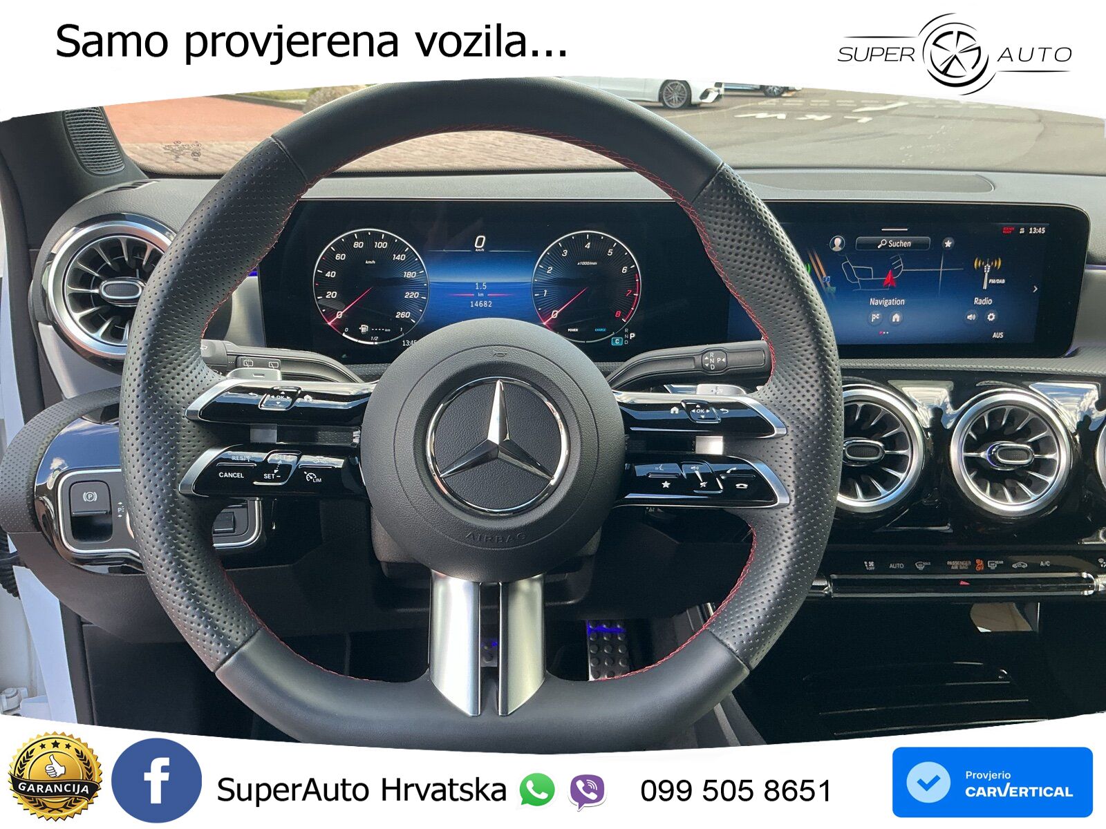 Mercedes-Benz A 200 7G-DCT AMG LED+GR SJED+ACC