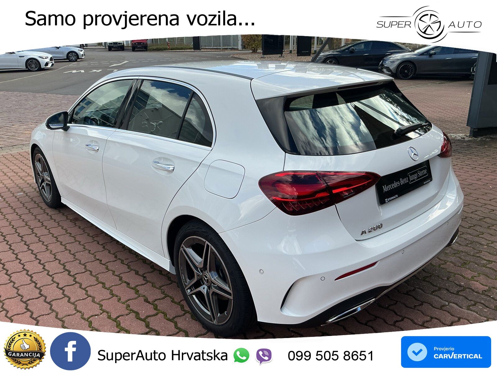Mercedes-Benz A 200 7G-DCT AMG LED+GR SJED+ACC