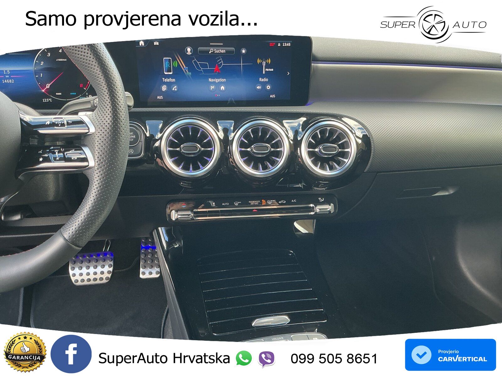 Mercedes-Benz A 200 7G-DCT AMG LED+GR SJED+ACC
