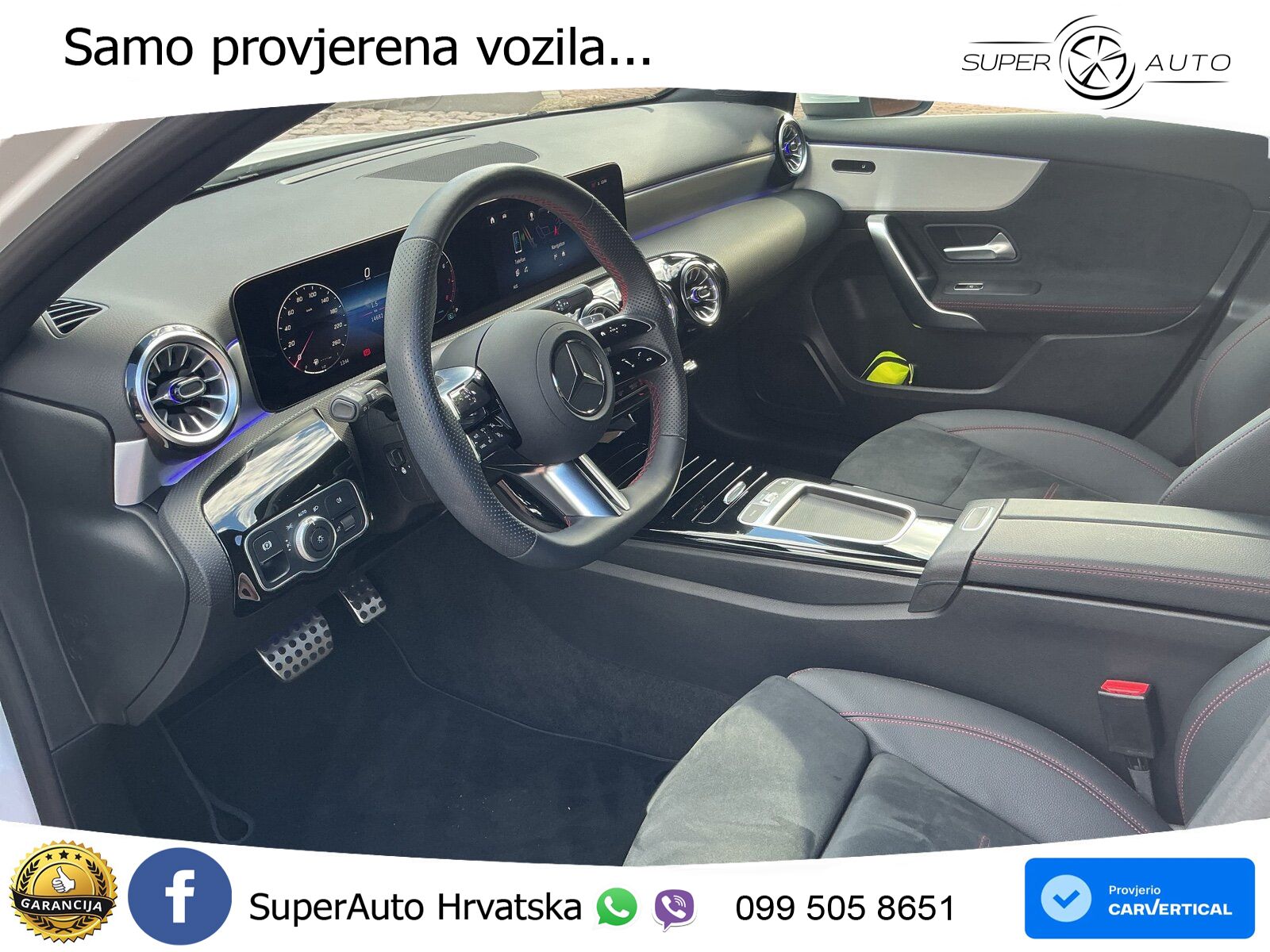 Mercedes-Benz A 200 7G-DCT AMG LED+GR SJED+ACC