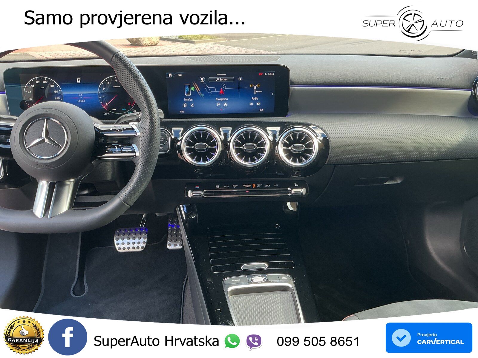 Mercedes-Benz A 200 7G-DCT AMG LED+GR SJED+ACC