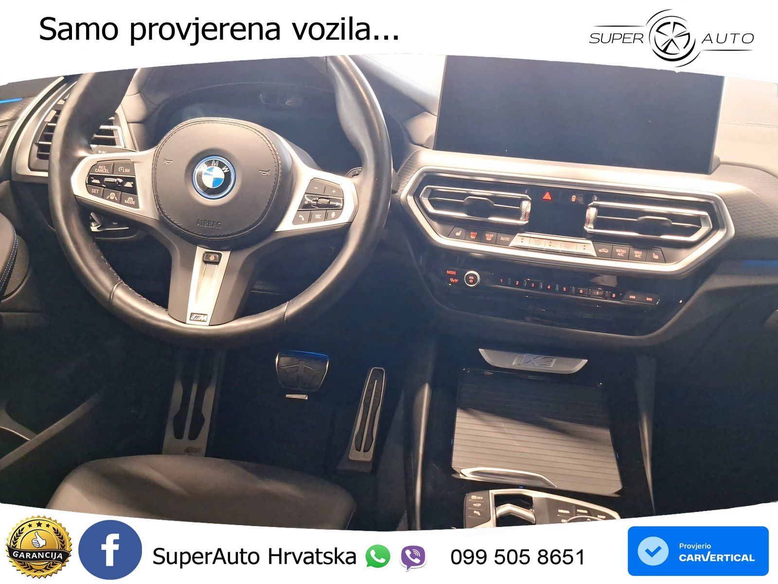 BMW iX3 80 kWh (286 KS) M Sport
