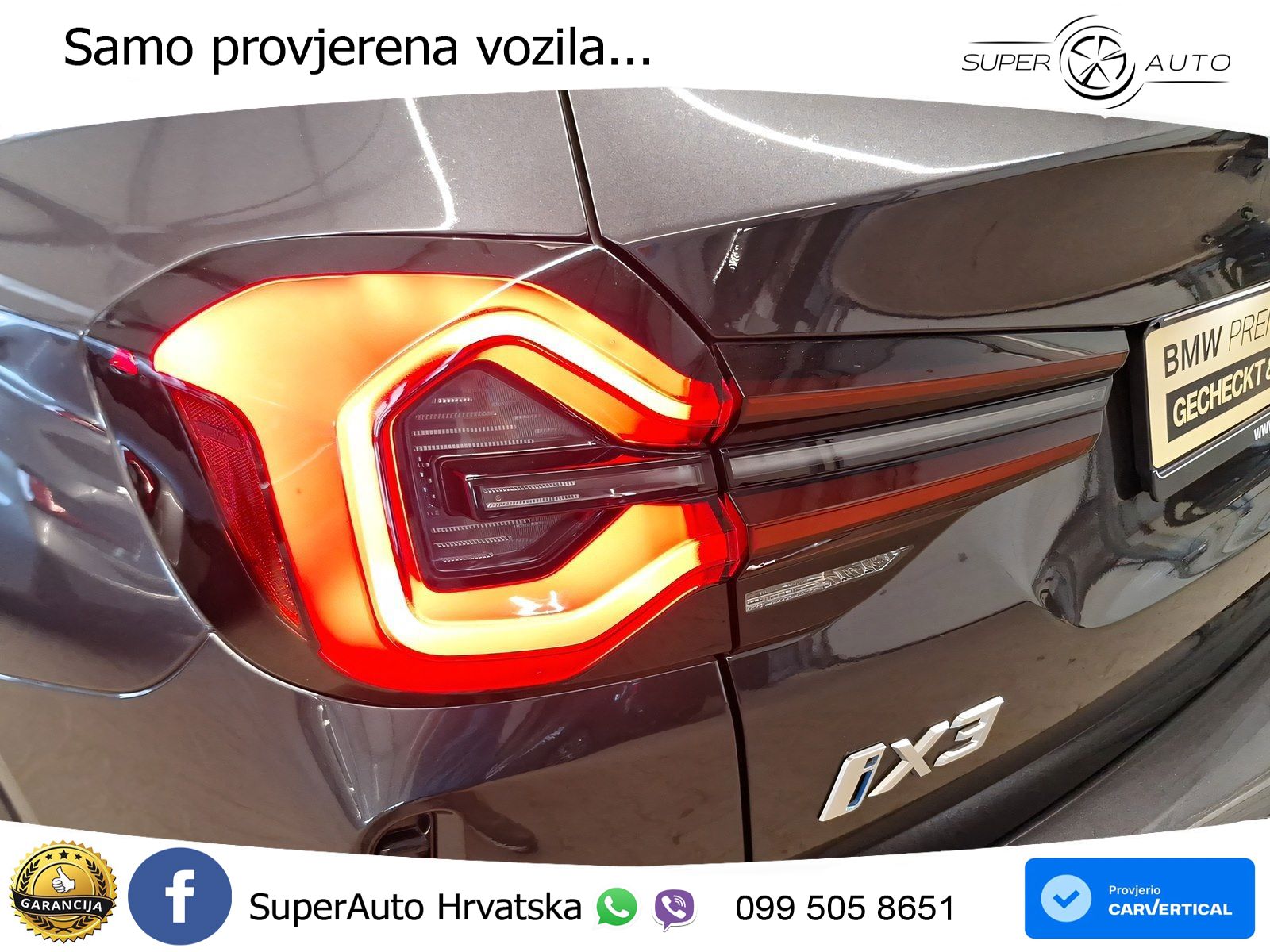 BMW iX3 80 kWh (286 KS) M Sport