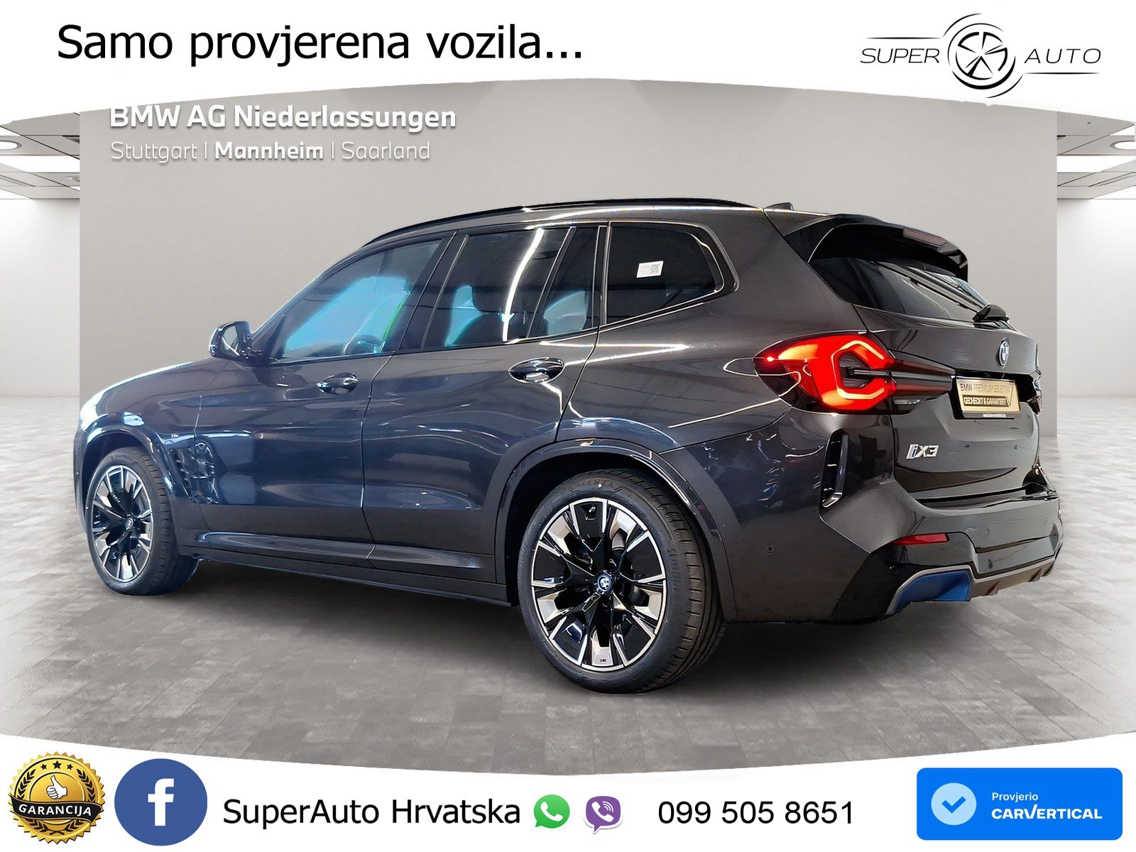 BMW iX3 80 kWh (286 KS) M Sport