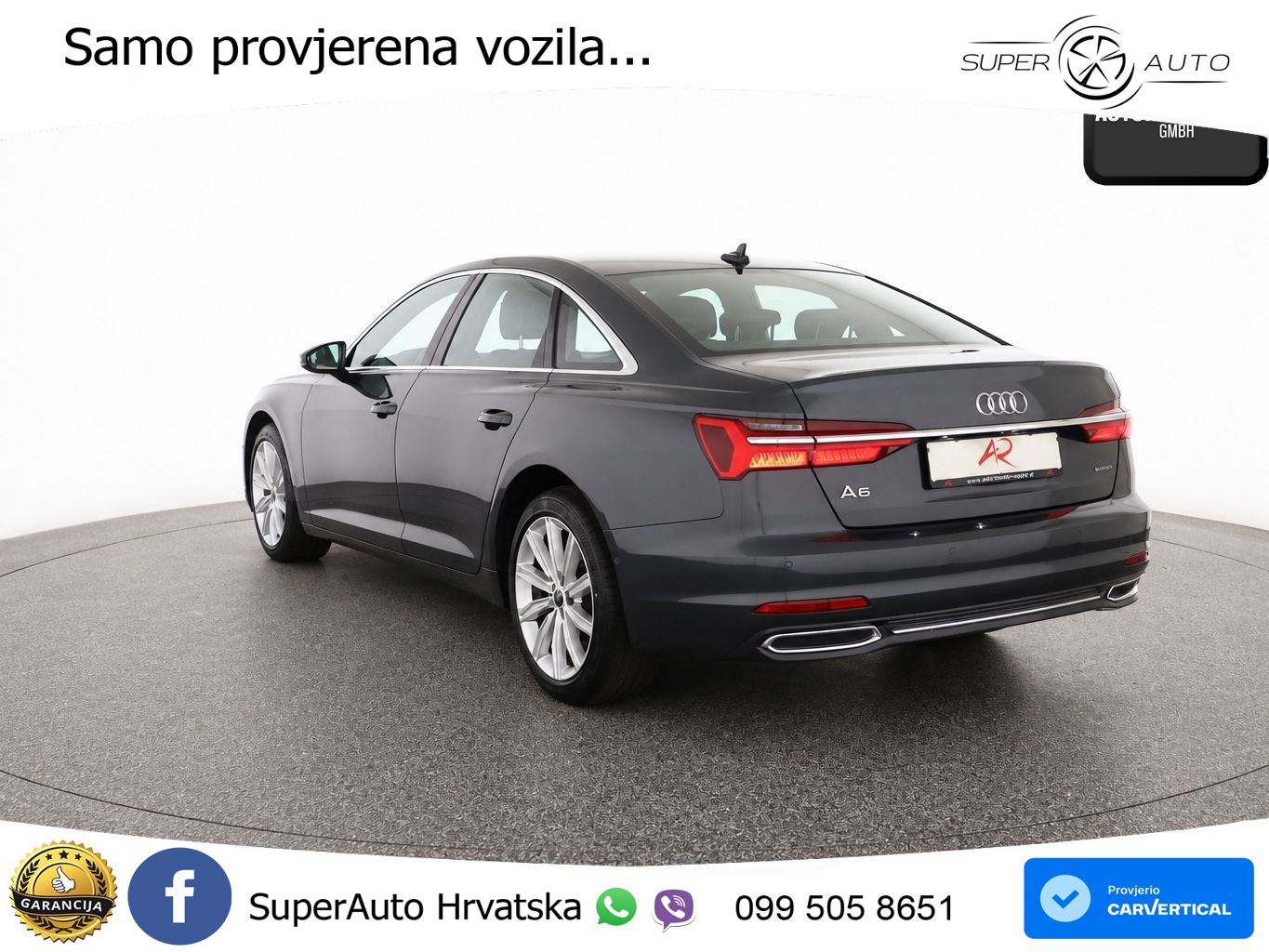 Audi A6 40 TDI (204 KS) quattro ultra S tronic S line LED+GR SJED+ACC