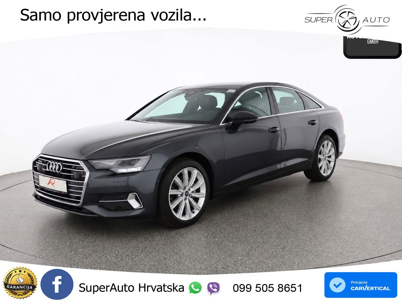 Audi A6 40 TDI (204 KS) quattro ultra S tronic S line LED+GR SJED+ACC