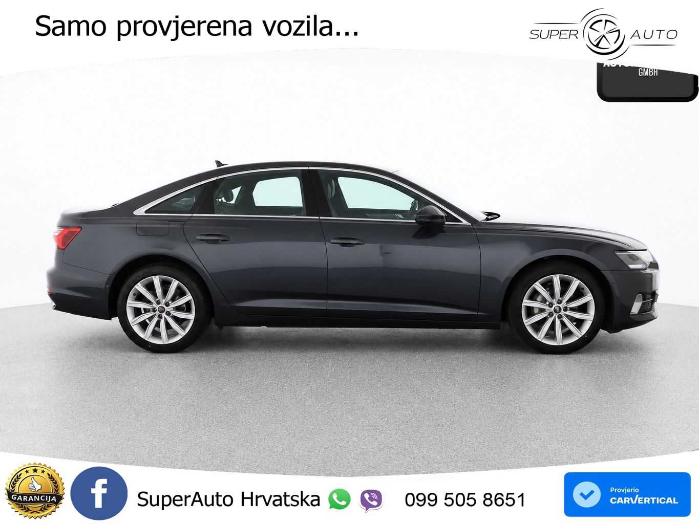 Audi A6 40 TDI (204 KS) quattro ultra S tronic S line LED+GR SJED+ACC