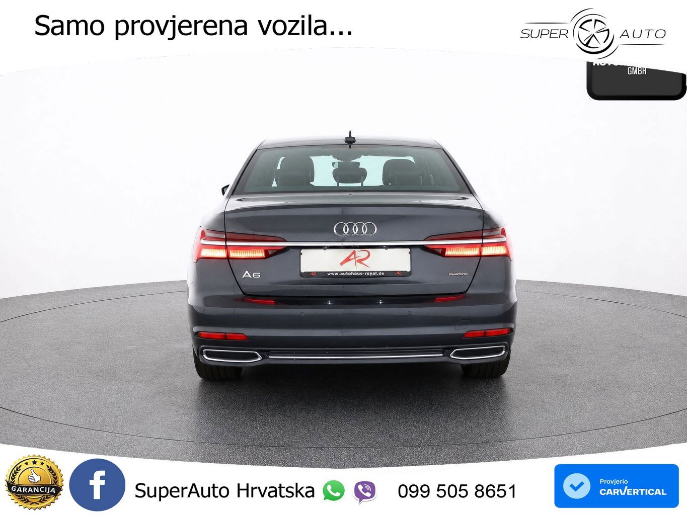 Audi A6 40 TDI (204 KS) quattro ultra S tronic S line LED+GR SJED+ACC
