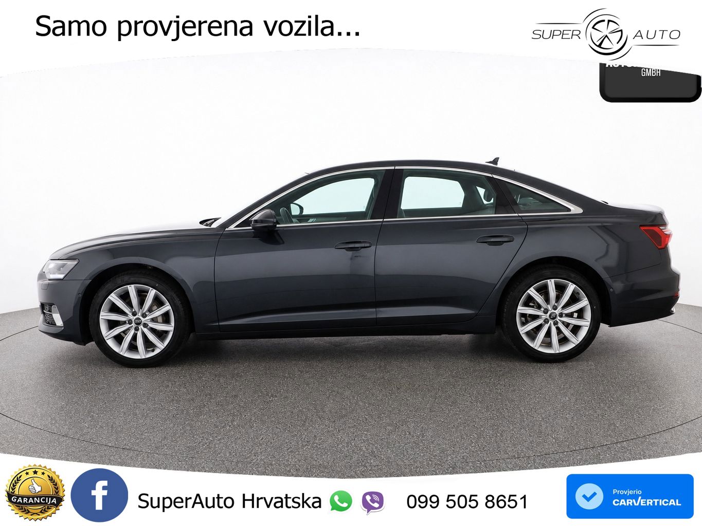 Audi A6 40 TDI (204 KS) quattro ultra S tronic S line LED+GR SJED+ACC