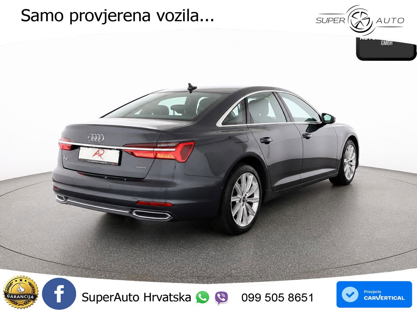 Audi A6 40 TDI (204 KS) quattro ultra S tronic S line LED+GR SJED+ACC