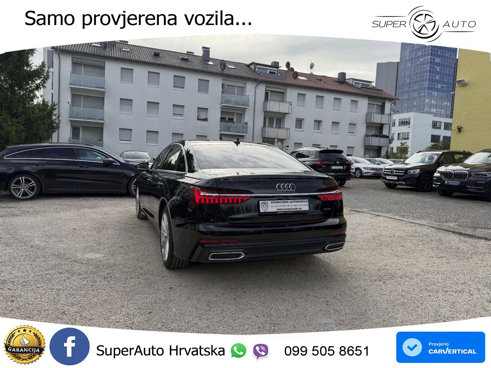 Audi A6 45 TDI V6 (245 KS) quattro ultra S tronic S line MATRIX+GR SJED+KAM