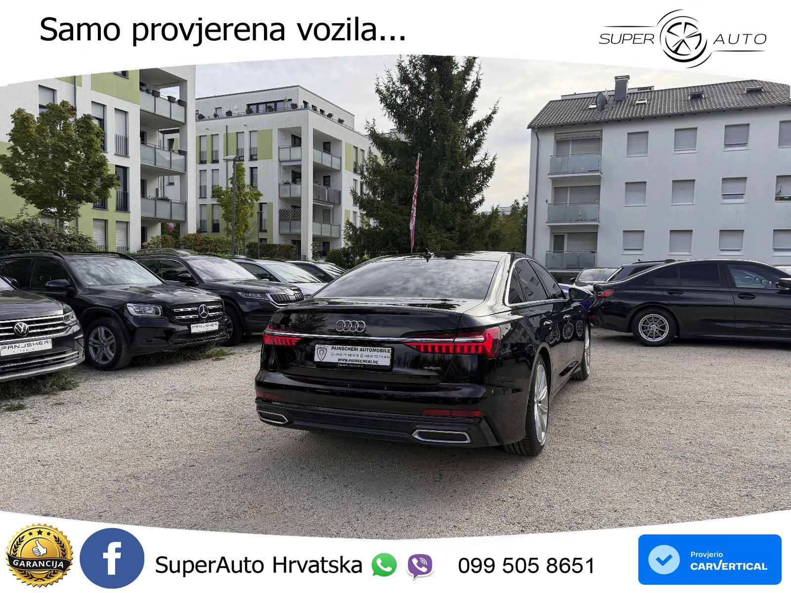 Audi A6 45 TDI V6 (245 KS) quattro ultra S tronic S line MATRIX+GR SJED+KAM