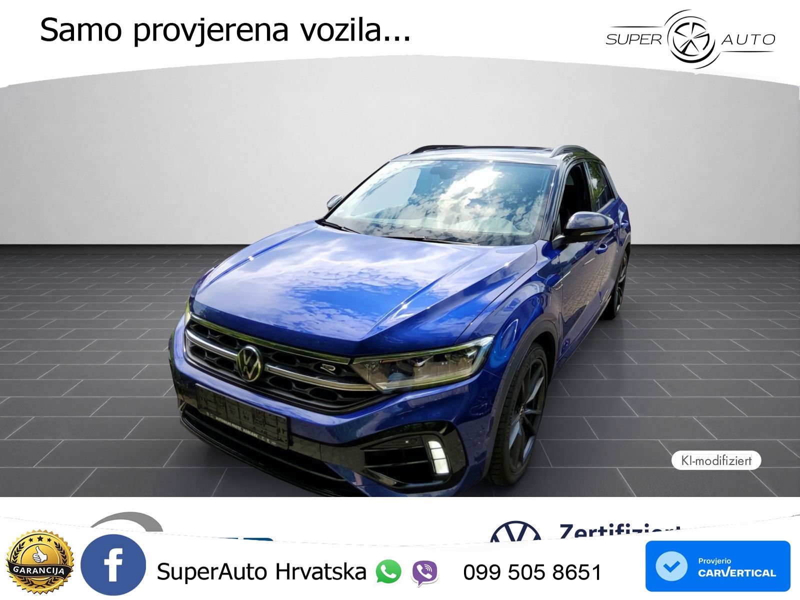 Volkswagen T-Roc I R 2.0 TSI (300 KS) OPF 4M DSG MATRIX+GR SJED+KAM