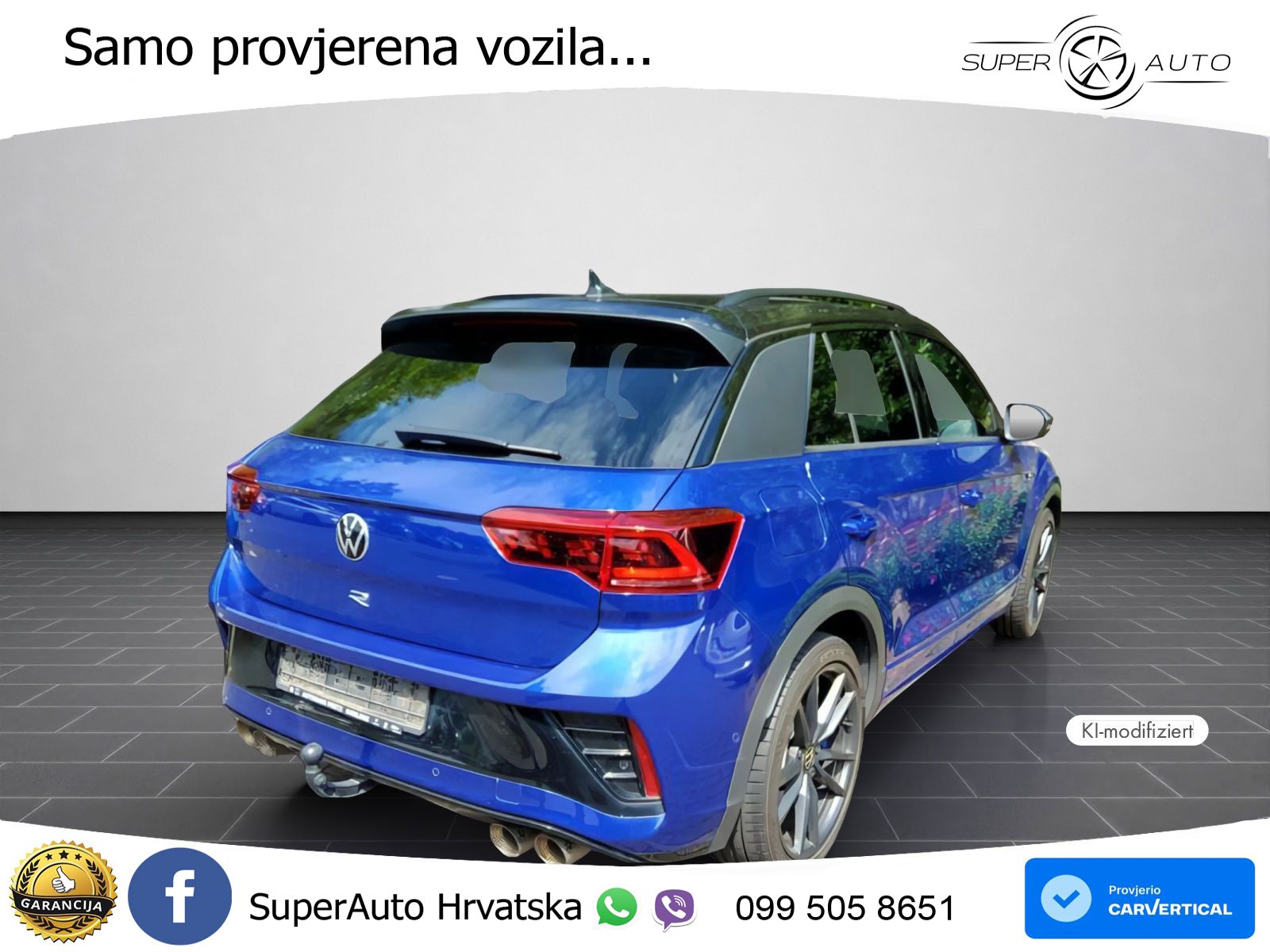 Volkswagen T-Roc I R 2.0 TSI (300 KS) OPF 4M DSG MATRIX+GR SJED+KAM
