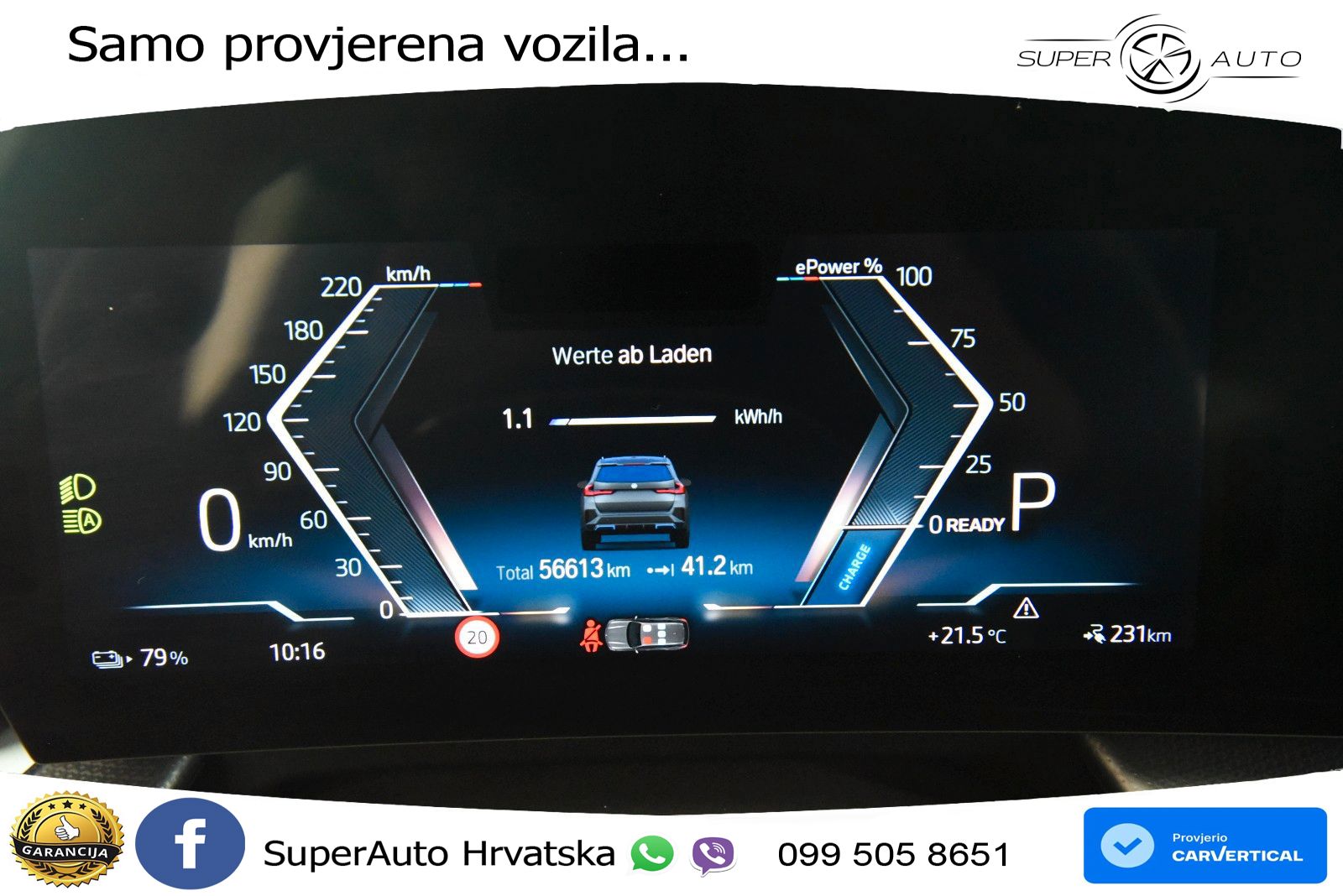 BMW iX1 68 kWh (313 KS) xDrive30 M Sport LED+GR SJED+ACC