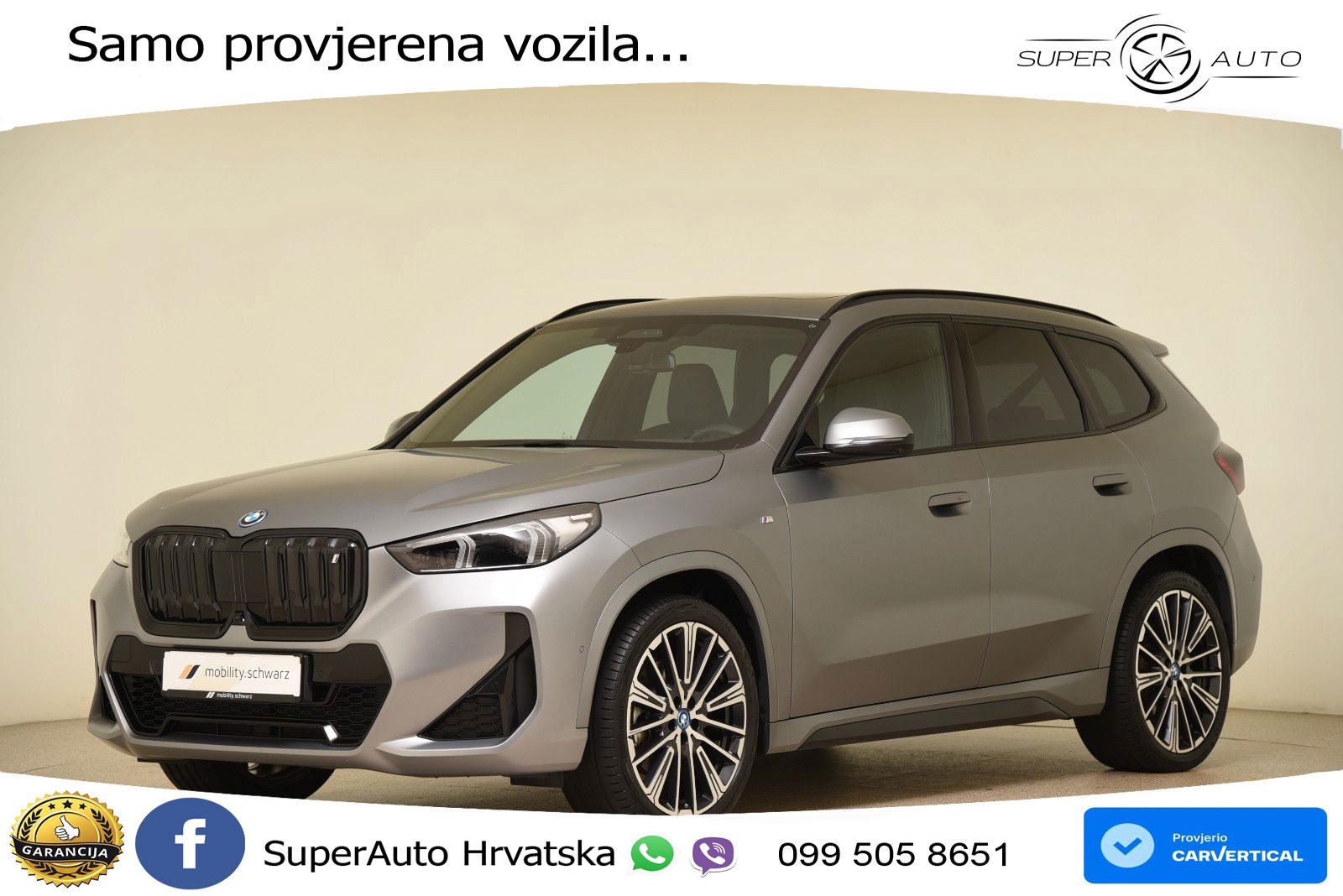 BMW iX1 68 kWh (313 KS) xDrive30 M Sport LED+GR SJED+ACC