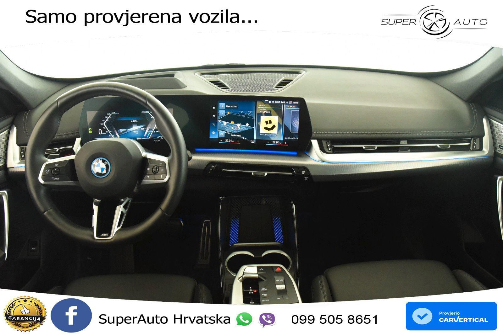 BMW iX1 68 kWh (313 KS) xDrive30 M Sport LED+GR SJED+ACC