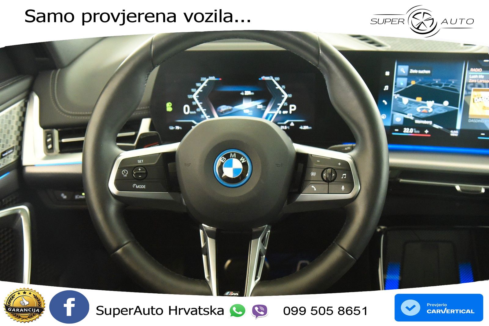 BMW iX1 68 kWh (313 KS) xDrive30 M Sport LED+GR SJED+ACC