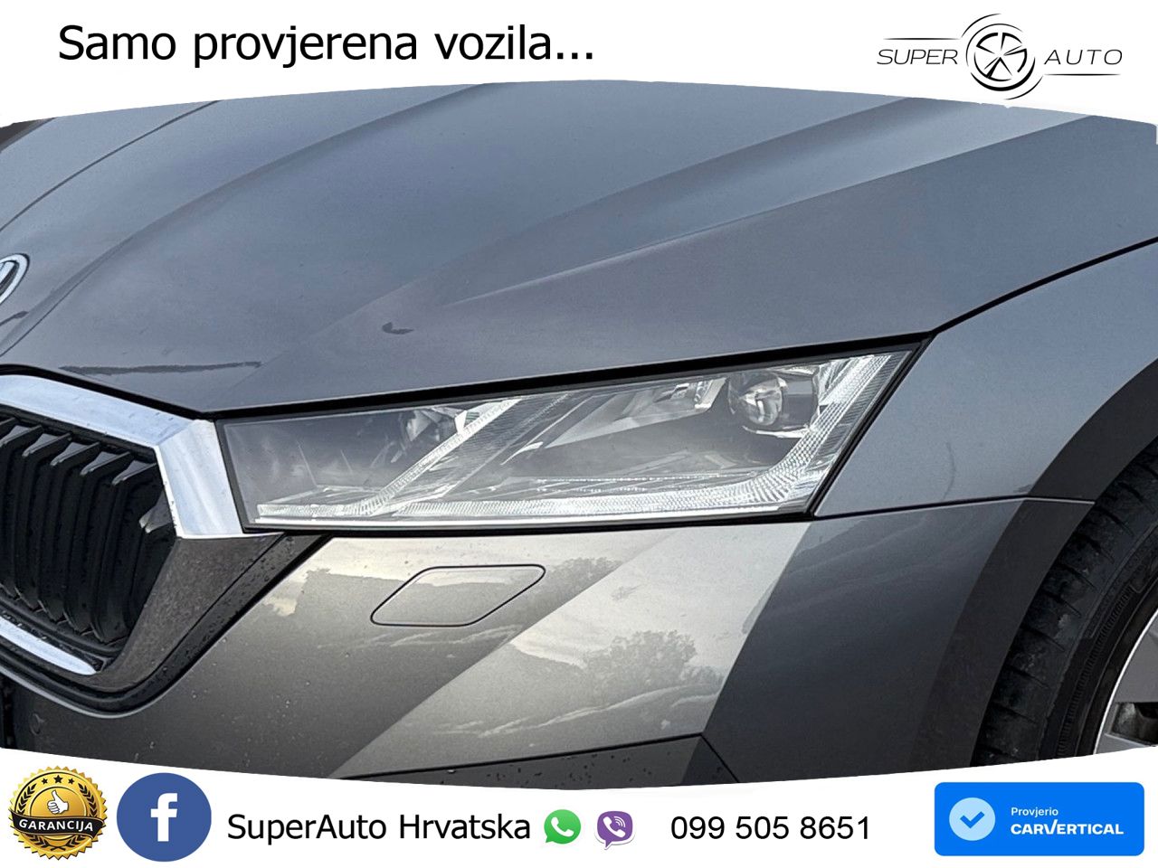 Škoda Octavia Combi 2.0 TDI (150 KS) LED+GR SJED+ACC