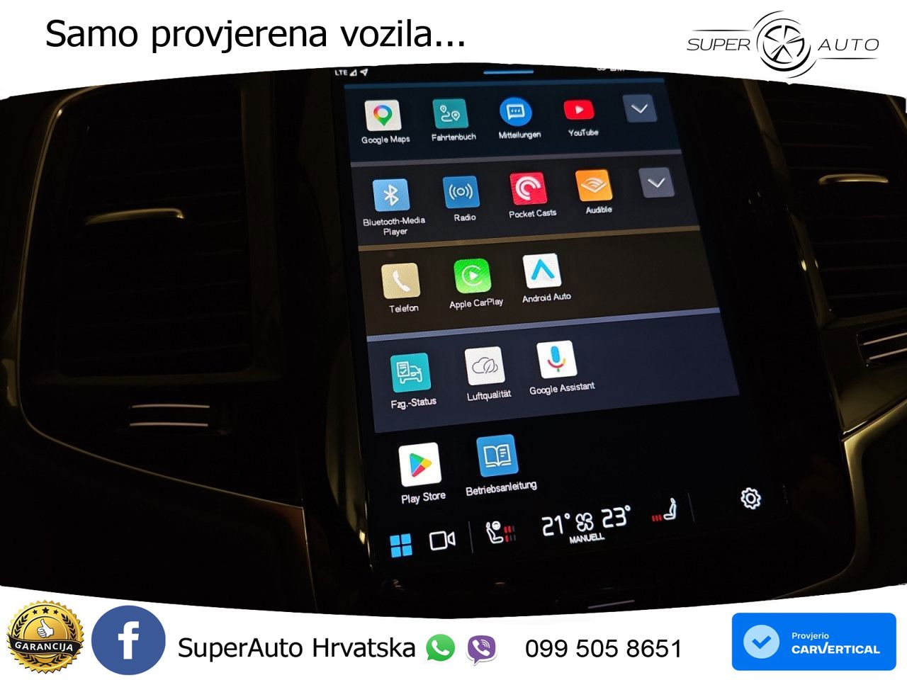 Volvo XC90 2.0 B5 Diesel AWD Automatic LED+GR SJED+ACC