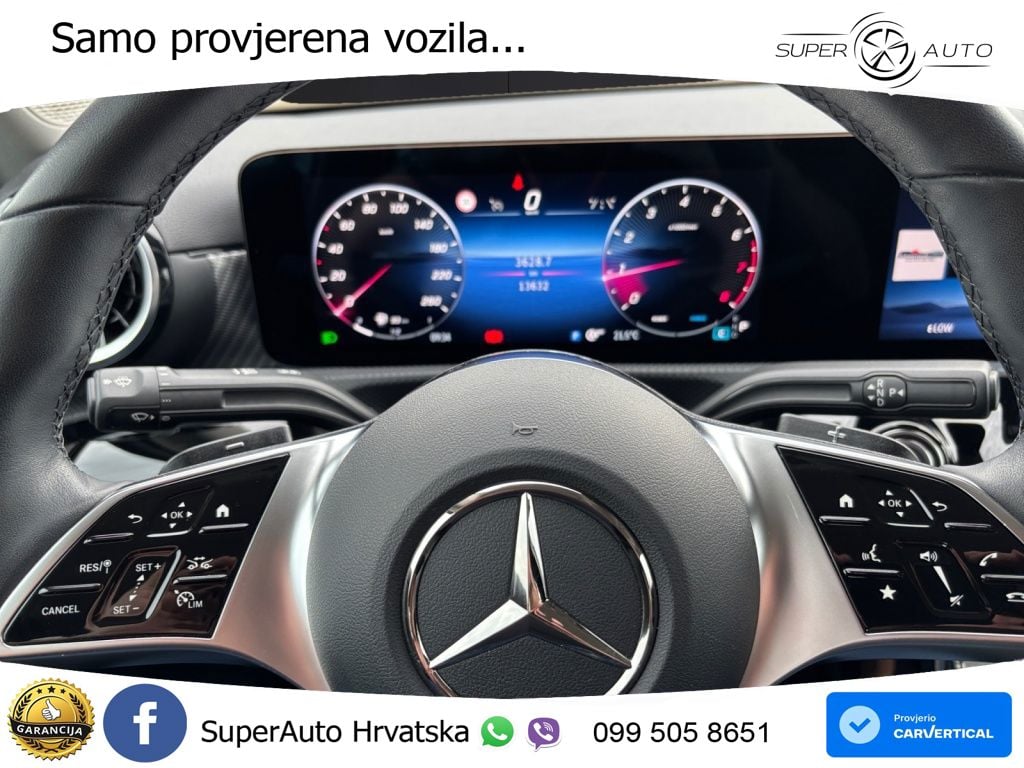 Mercedes-Benz A 180 7G-DCT LED+GR SJED+ACC