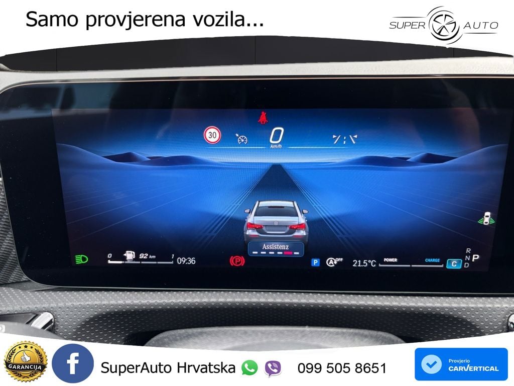 Mercedes-Benz A 180 7G-DCT LED+GR SJED+ACC