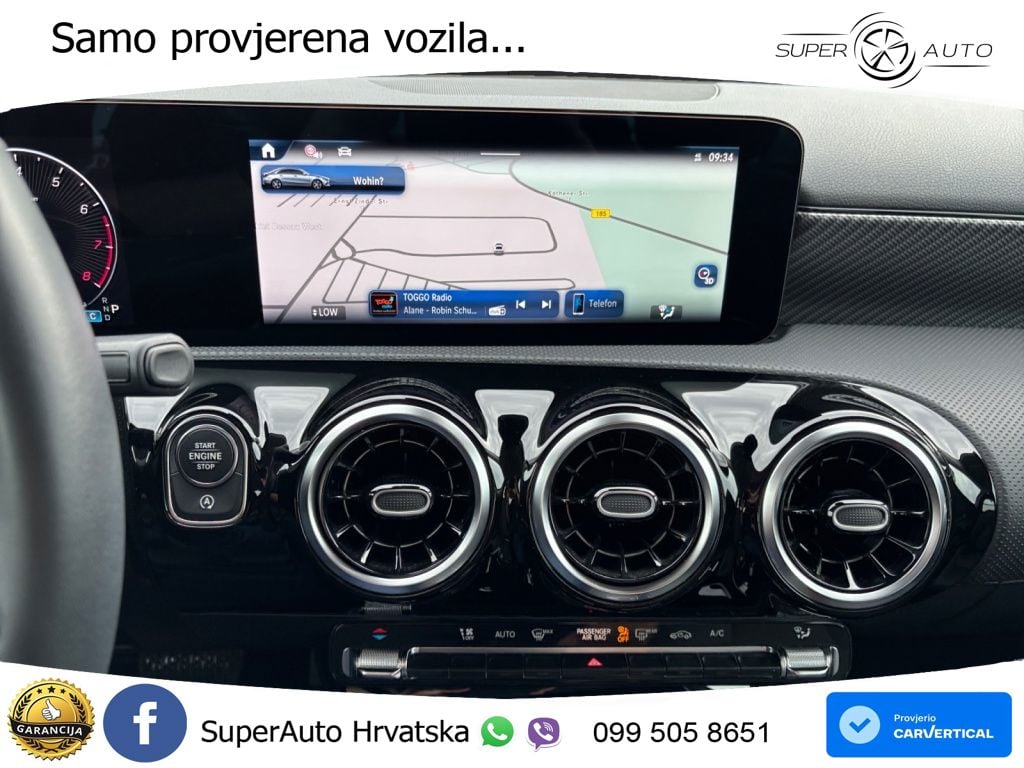 Mercedes-Benz A 180 7G-DCT LED+GR SJED+ACC