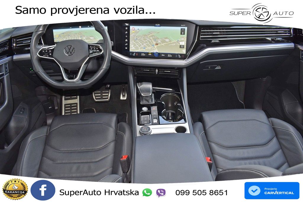 Volkswagen Touareg 3.0 V6 TDI (286 KS) 4MOTION Tiptronic R-Line MATRIX+GR SJED+KAM