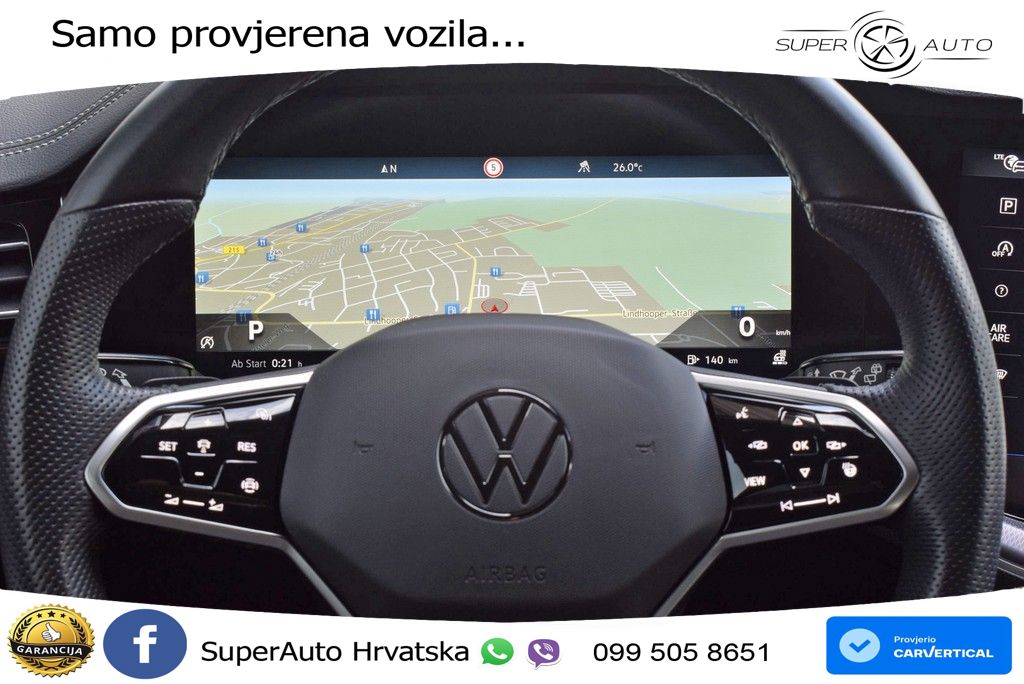 Volkswagen Touareg 3.0 V6 TDI (286 KS) 4MOTION Tiptronic R-Line MATRIX+GR SJED+KAM