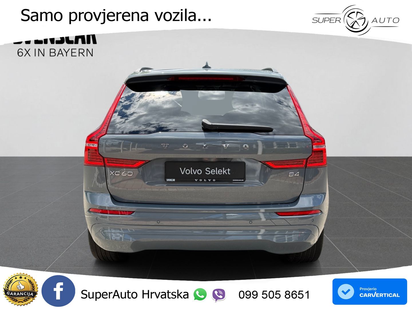 Volvo XC60 B4 Diesel FWD Geartronic LED+GR SJED+ACC