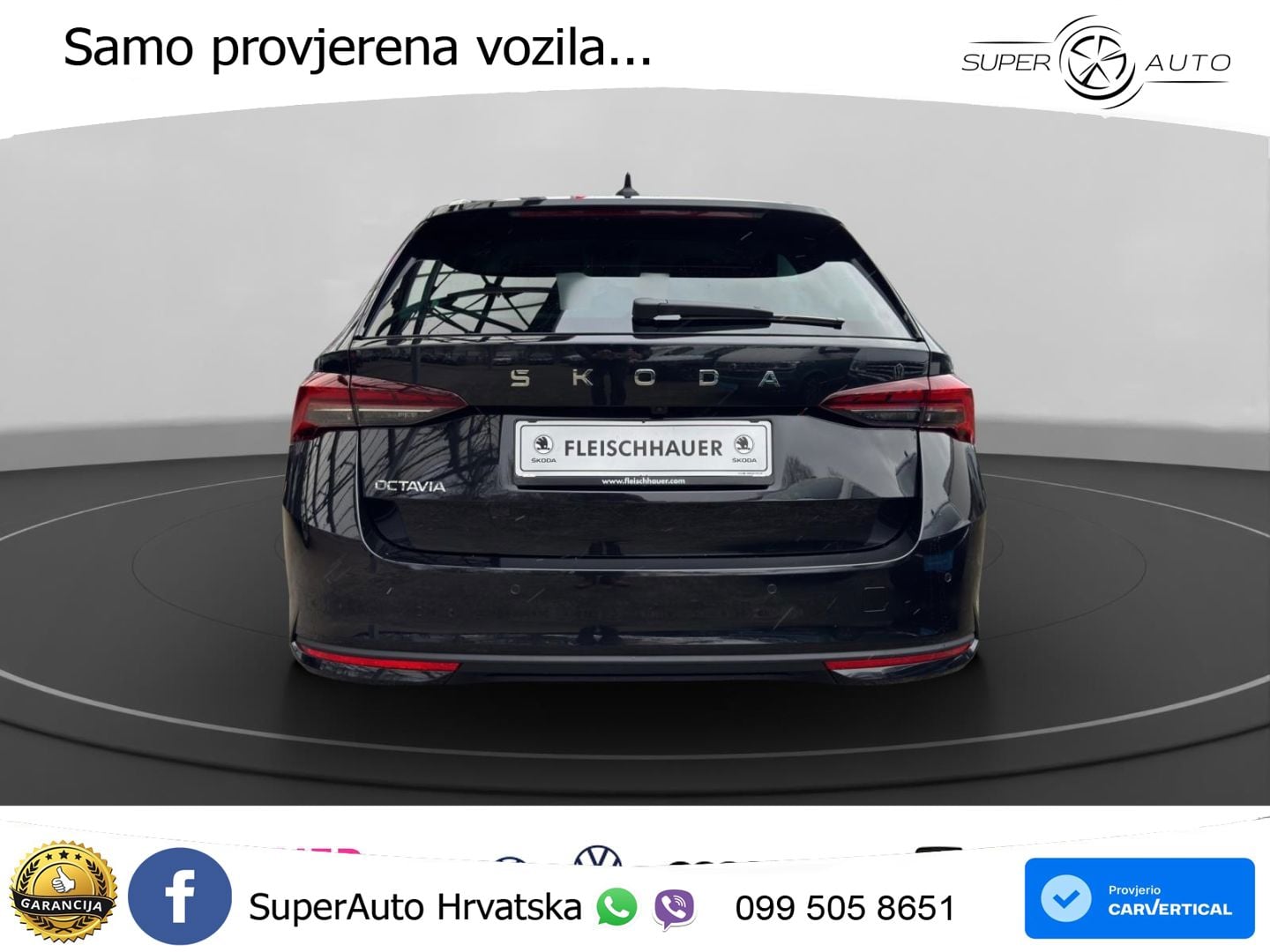 Škoda Octavia Combi 1.5 TSI (150 KS) DSG LED+GR SJED+ACC