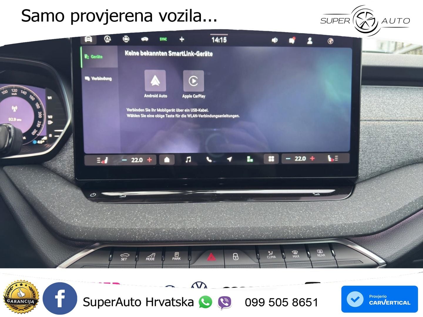 Škoda Octavia Combi 1.5 TSI (150 KS) DSG LED+GR SJED+ACC