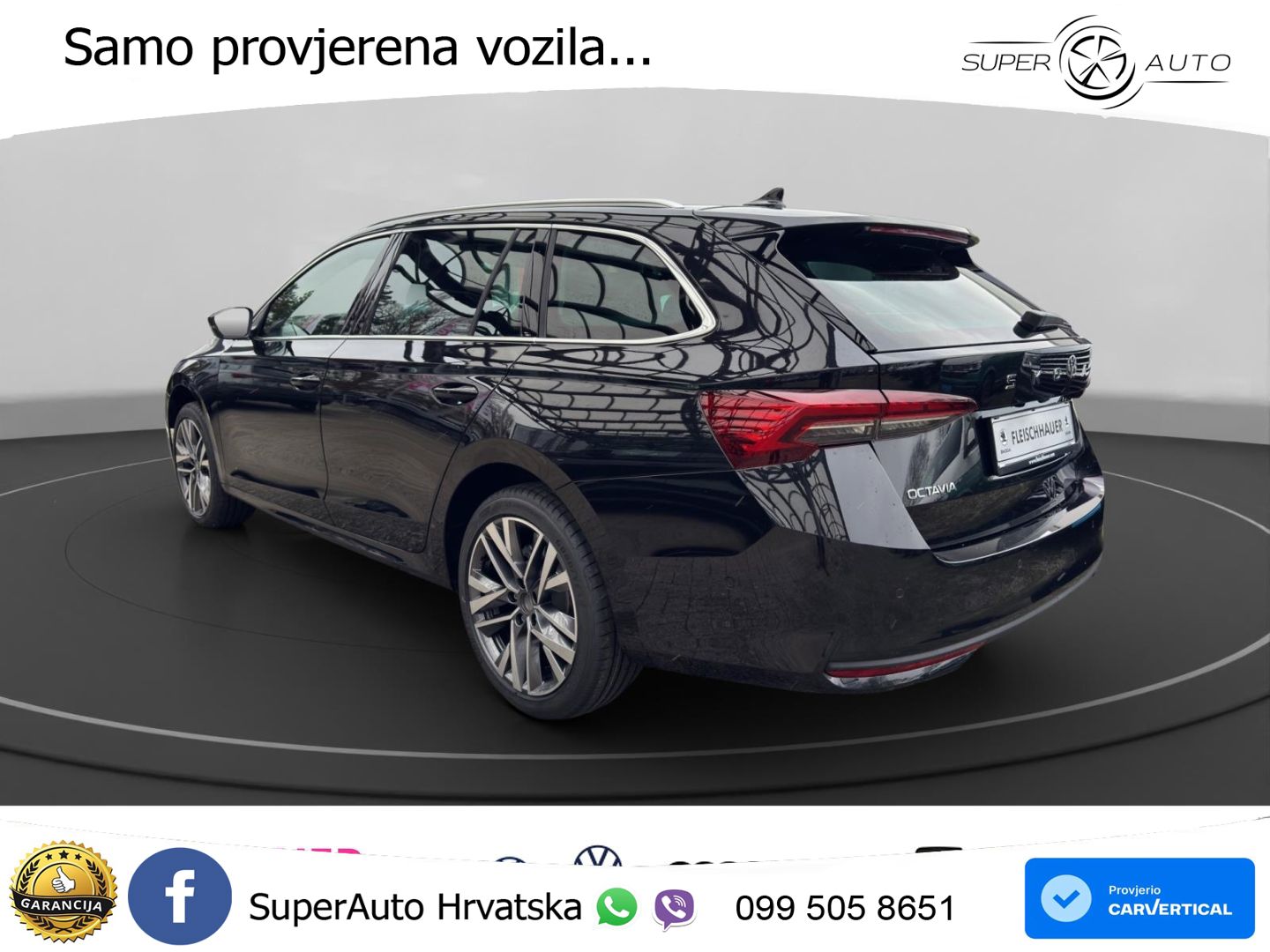 Škoda Octavia Combi 1.5 TSI (150 KS) DSG LED+GR SJED+ACC