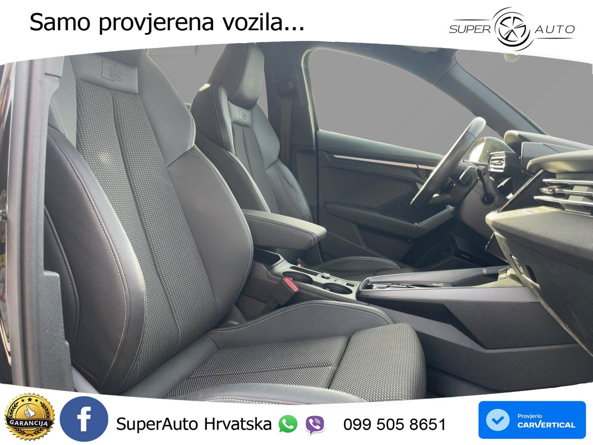 Audi A3 Limuzina 35 TFSI (150 KS) S line LED+GR SJED+ACC