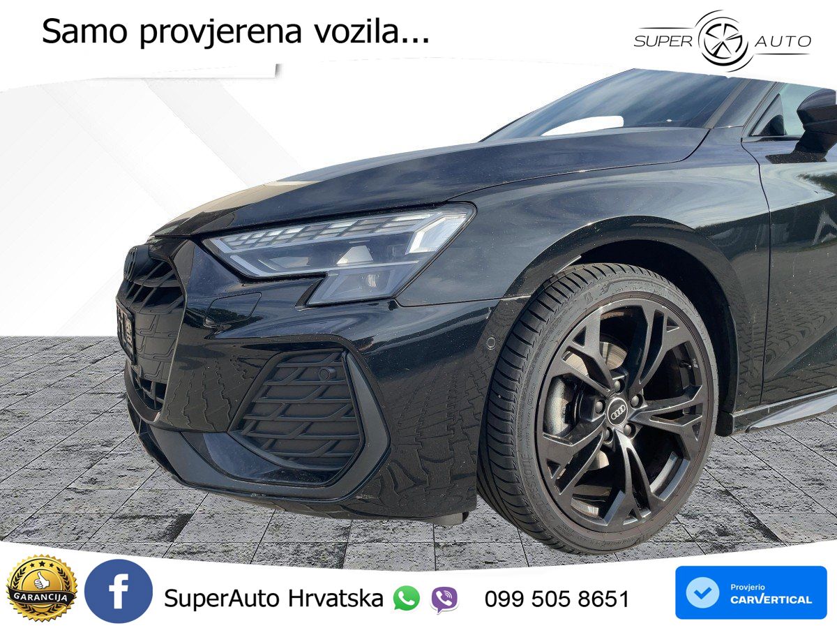 Audi A3 Limuzina 35 TFSI (150 KS) S line LED+GR SJED+ACC
