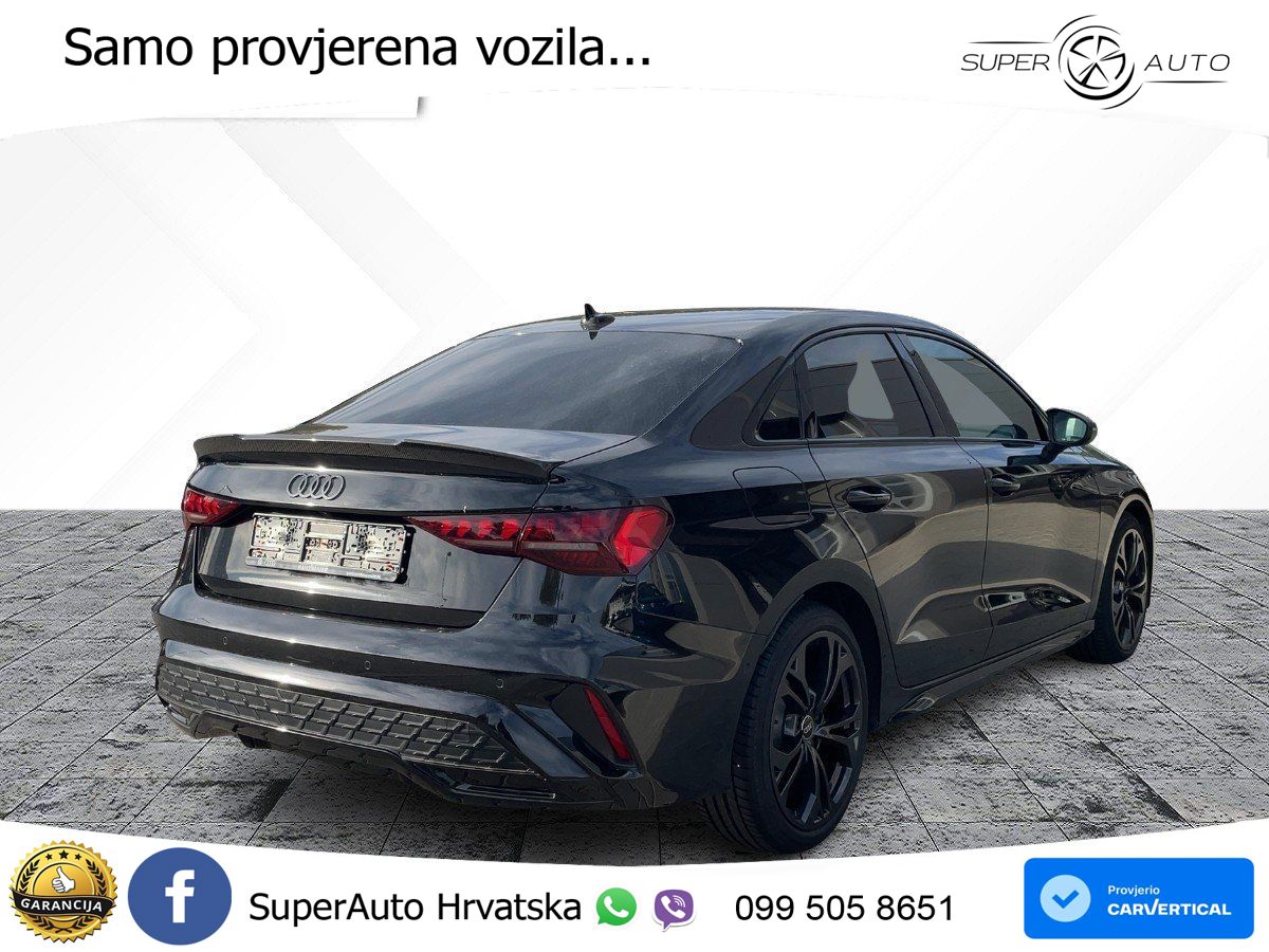 Audi A3 Limuzina 35 TFSI (150 KS) S line LED+GR SJED+ACC