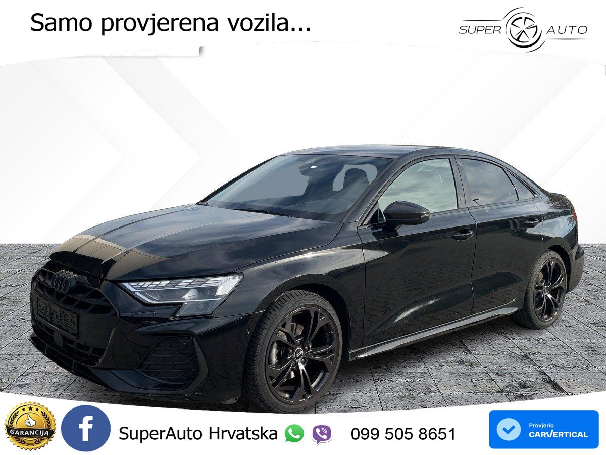 Audi A3 Limuzina 35 TFSI (150 KS) S line LED+GR SJED+ACC