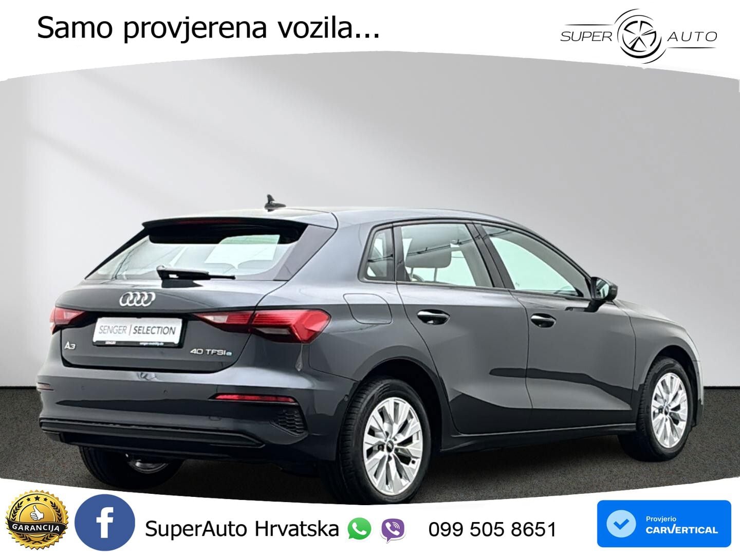 Audi A3 40 TFSIe (204 KS) S tronic