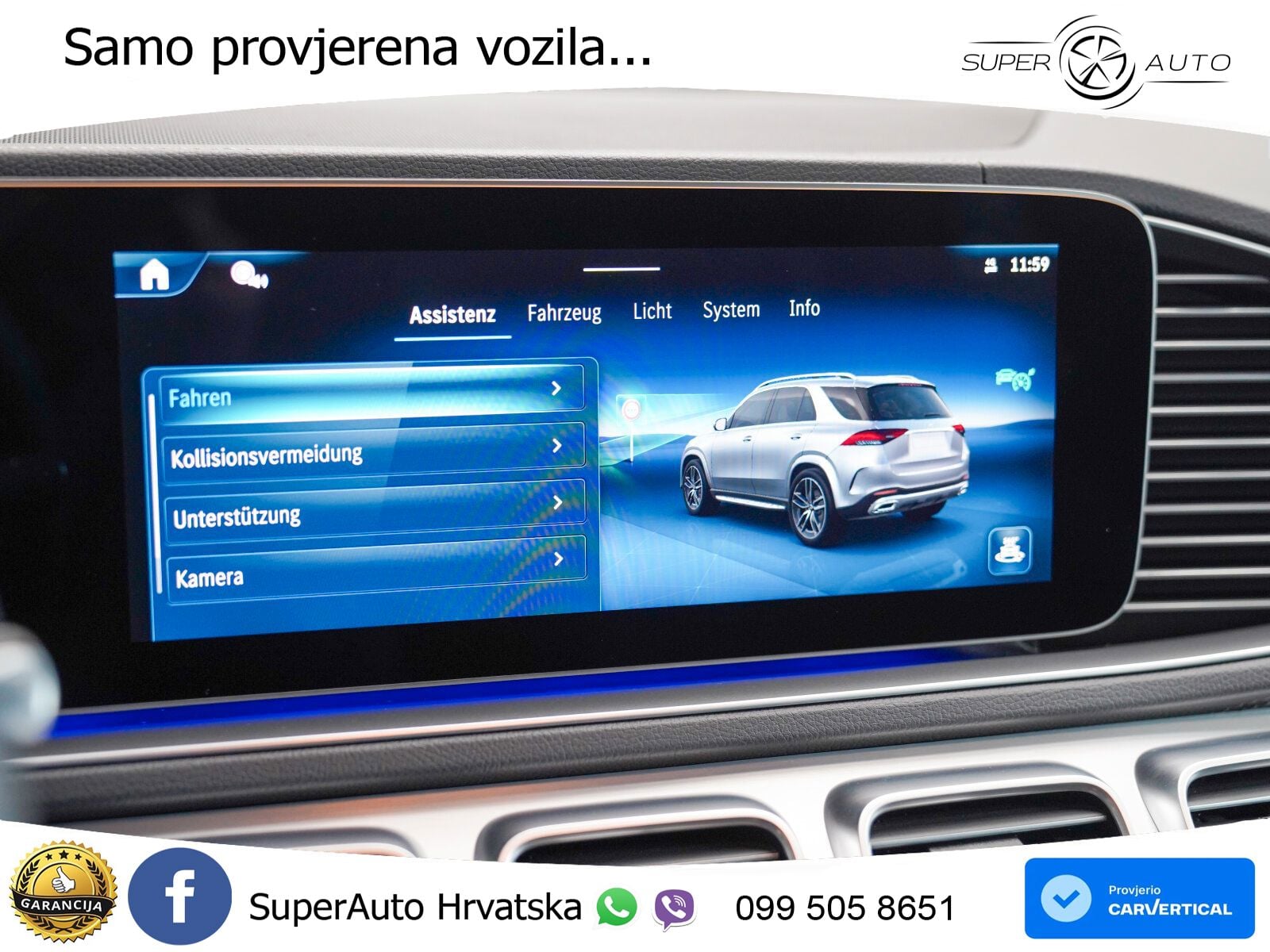 Mercedes GLE 450d (367 KS) EQ Boost 4MATIC 9G-TRONIC AMG ZRAČNI+ACC+GR SJED+KAM